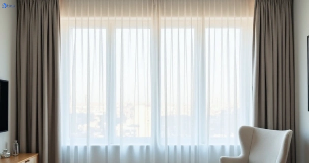 Freshly steam cleaned curtains in granville-nsw QLD